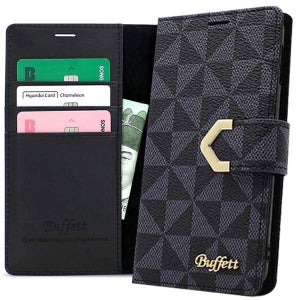 LG V40 클래식 체크 카드포켓 미니 다이어리 케이스