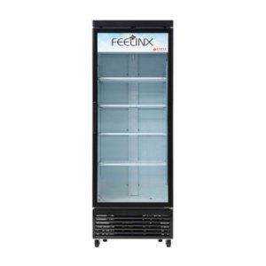 롯데필링스 업소용 쇼케이스냉장고 도어블랙 LSK-470RSB 380리터 냉장쇼케이스