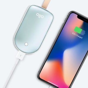 2in1 멀티 충전식 전자 전기 핫팩 손난로 보조배터리 5000mAh