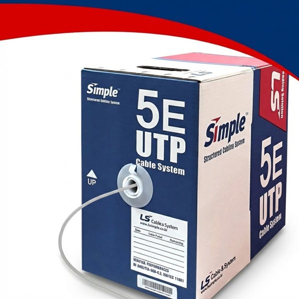 LS전선 UTP 랜케이블 CAT.5E 300M 그레이