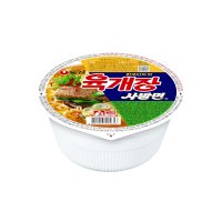 농심 육개장 컵라면 사발면컵 86g