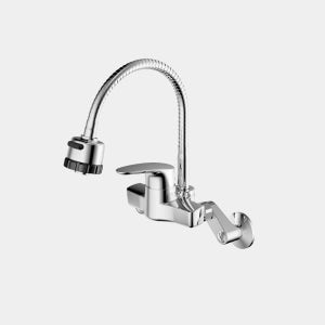 대림바스 싱크대 주방수전 벽붙이 수도꼭지 DL-YK6A12 코브라 BFK-432 후속품 테프론포함