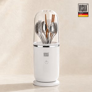 비스카 UV LED 멀티 수저살균기 수저통 유아젖병 칫솔 건조기 소독기 VK-CS290Y