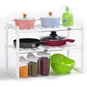 더조은홈 그릇정리대 싱크인 주방선반 싱크대 하부장 정리