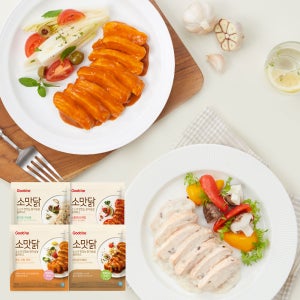 굽네 소스가맛있는 닭가슴살 소맛닭 3종 12팩