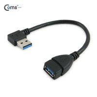 실재고 컴스몰 [NA768] USB 3.0 연장 젠더 MF 좌향 꺾임형