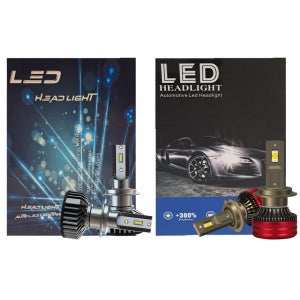 초소형 LED라이트 전조등 승용차 트럭 화물차라이트 오토바이 F2-LED H7