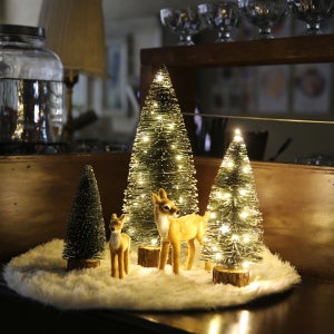 크리스마스 LED 미니트리 30SET (30+20+15cm)