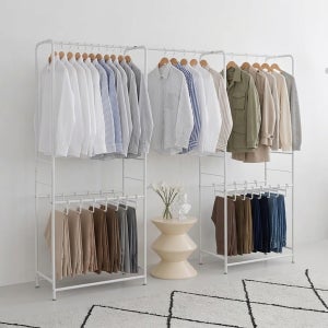 멀티 시스템행거 드레스룸행거 원룸행거 옷방행거 1+1