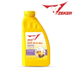 제커 GDI 올인원 5W20 가솔린 SN+ GDI TGDI 그룹V 엔진코팅제함유 하이브리드엔진용 1L