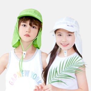 오리지널 UV 플랩캡 아동썬캡 물놀이 모자