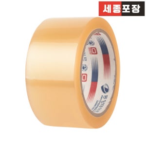 박스테이프 라바타입 OPP 투명 테이프 폭50 길이40 10개
