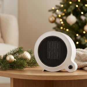 엑토 미니 PTC 히터 전기 온풍기 탁상 가정 사무실 욕실 난방기 발 온풍기 HTR-01