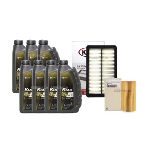 올뉴카니발 디젤 엔진오일교환 오일세트 킥스파오(7L)+필터2F100-A9200