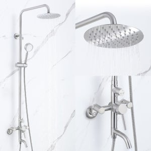 스테인리스 해바라기 샤워기 스테인레스 해바라기 수전 SRS02