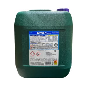 유한락스 레귤러 18kg 업소용 대용량 말통