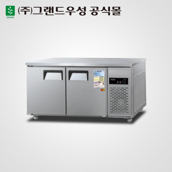 주방닷컴 우성 업소용 냉장고 냉동고 1500 700 직냉식 테이블 올냉장 기계실 좌 메탈 반찬 영업용