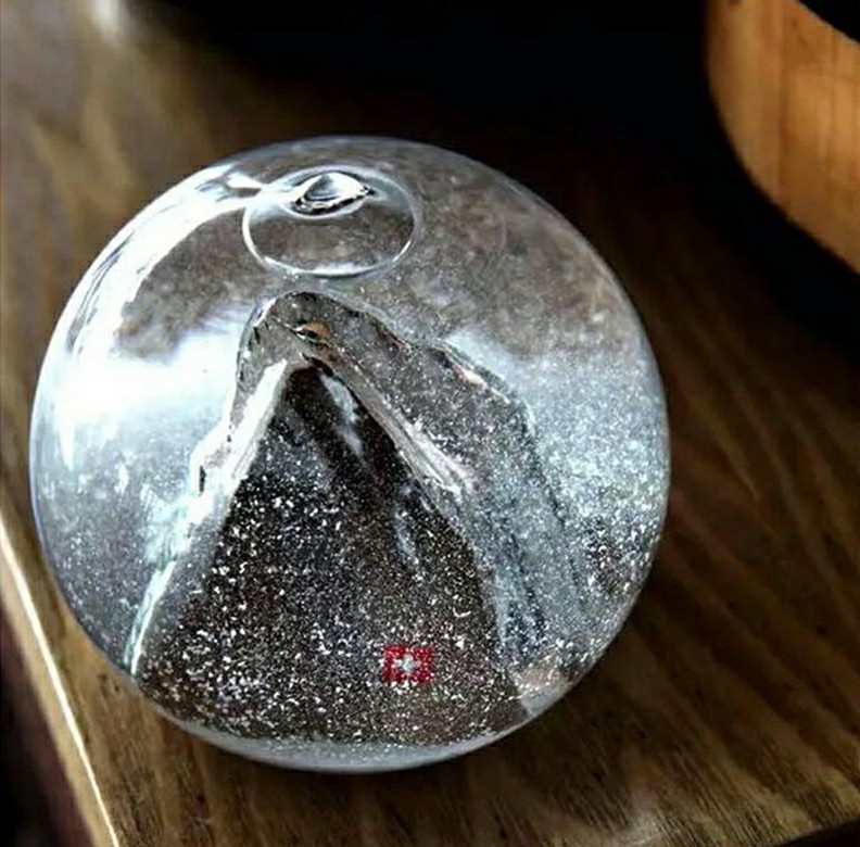 스위스 알프스 산맥 마테호른 스노우볼 유럽 여행 기념품 장식품