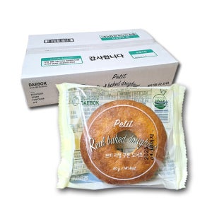 쁘띠리얼 구운 도너츠 40g x 50개 1박스 도넛