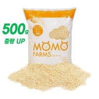 모모팜 더스트프리(소프트) 500g 아스펜 베딩, 강력 먼지제거, 햄스터 톱밥