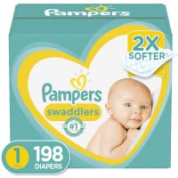 Pampers Swaddlers 팸퍼스 스와들러 베이비 기저귀 1단계 198개