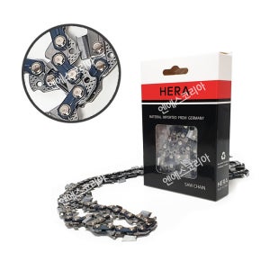헤라 체인톱날 21번 36날 18(450mm) 엔진톱 기계톱 전자동링크