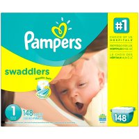 Pampers Swadlers Diapers 팸퍼스 스와들러 밴드 기저귀 1단계 148개