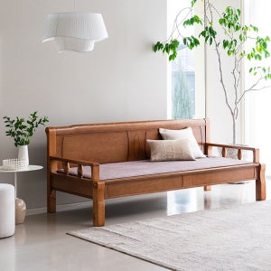 네이버1등 흙쇼파 5005SF 황토숯볼 온돌 원목소파