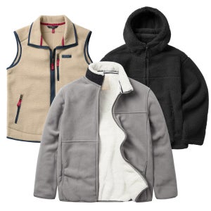 모니즈 공용 후리스 양털 후드 집업 덤블 자켓 플리스 조끼 빅사이즈 뽀글이 점퍼