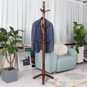 벤트리 원목 스탠드옷걸이 행거 바지걸이 외투걸이