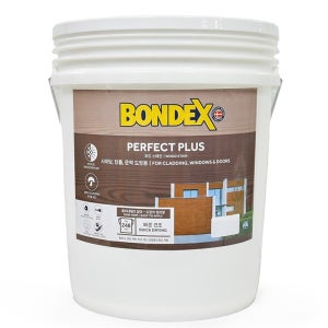 본덱스 목재보호 곰팡이방지 수용성 스테인 퍼펙트 플러스 20L 투명