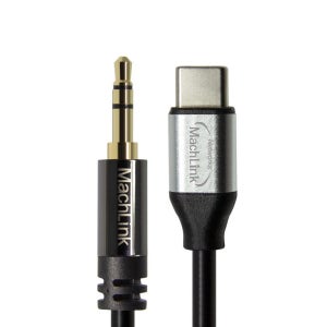 마하링크 USB C타입 TO 3극 AUX 이어폰 젠더 케이블 1.5M ML-CSC015