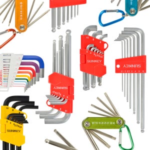 썬키 롱 육각렌치 세트 비트 검정 1.5~10mm 9pcs SBW-9BG