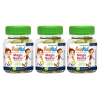 ActiKid Magic Beans Multi Vitamin 액티키드 매직 빈스 키즈 유아 멀티비타민 사과맛 45정 3병