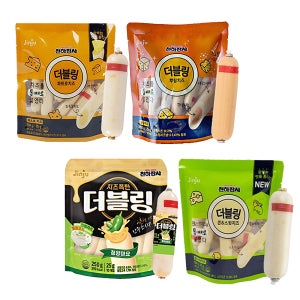 진주햄 천하장사 더블링 치즈 소세지 3종