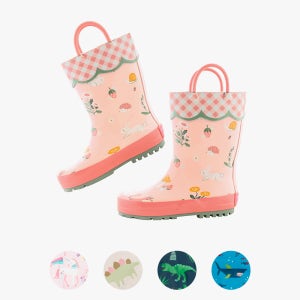 스테판조셉 프린티드 유아 레인부츠 어린이 장화