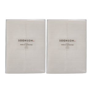 (벌크) 순솜 100% 순면화장솜 C.워터젯 화장솜 5x6 2BOX(100매X2)