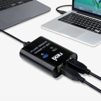 USB 프린터 공유기 2포트 프린터 공유 선택기