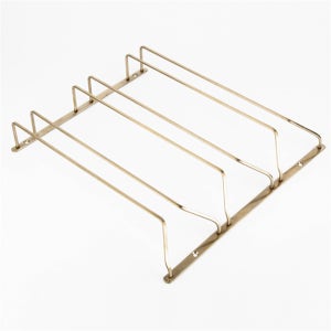 와인잔걸이 와인잔거치대 랙 보관 홀더 수납 스텐 소3줄34cm 골드