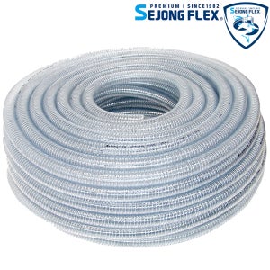 국산 스프링 호스 9mm 12mm 15mm x 100m 농업 공업 산업 PVC 호스