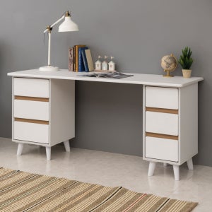 책상1600AB(88) 일자형책상 모듈형 세트 서랍형 수납 책상