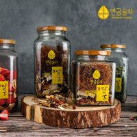 담금주 키트 진정한 주당들을 위한 3가지 담금주 종류 만들기 키트 500ml 1L 담금주병 포함