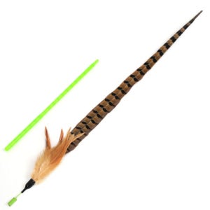 펫모닝 스윙캣 꿩깃털 낚시대 낚싯대 pmc-350