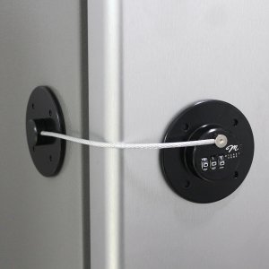 [360도] 냉장고 자물쇠 시건장치 비밀번호 열쇠 보조키 철제