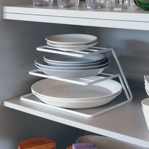 3단 접시정리대 주방정리선반 다용도 그릇거치대 접시꽂이 접시랙