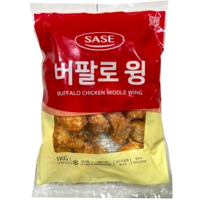 사세 버팔로윙 1kg 아이스박스+아이스팩 동봉