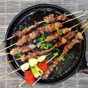 양떼푸드 냉장 생 양꼬치 에어프라이어 캠핑 꼬치구이 쯔란 양고기 소스 400g