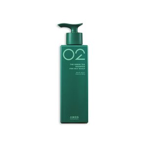NEW 아모스 녹차실감 샴푸 지성 두피용 500g