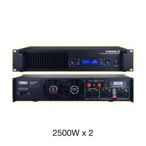 카날스 KD-5000 카날스 앰프 2CH 4옴 2500W+2500W