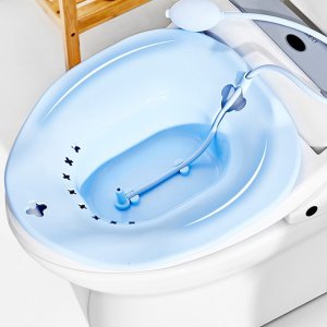 치질 임산부 셀프 가정용 무전력 수동 버블 펌프 좌욕기